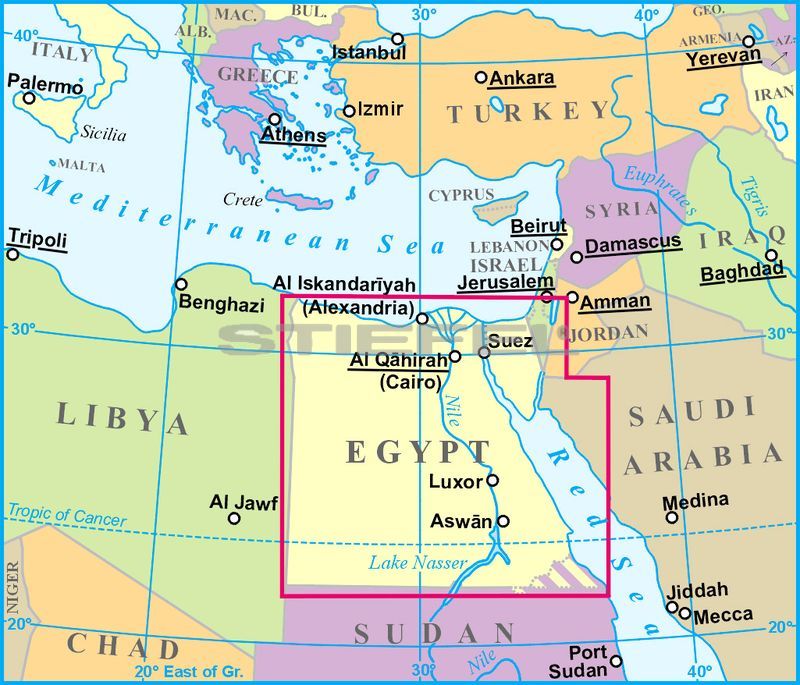 egyiptom térkép Egyiptom térkép egyiptom térkép